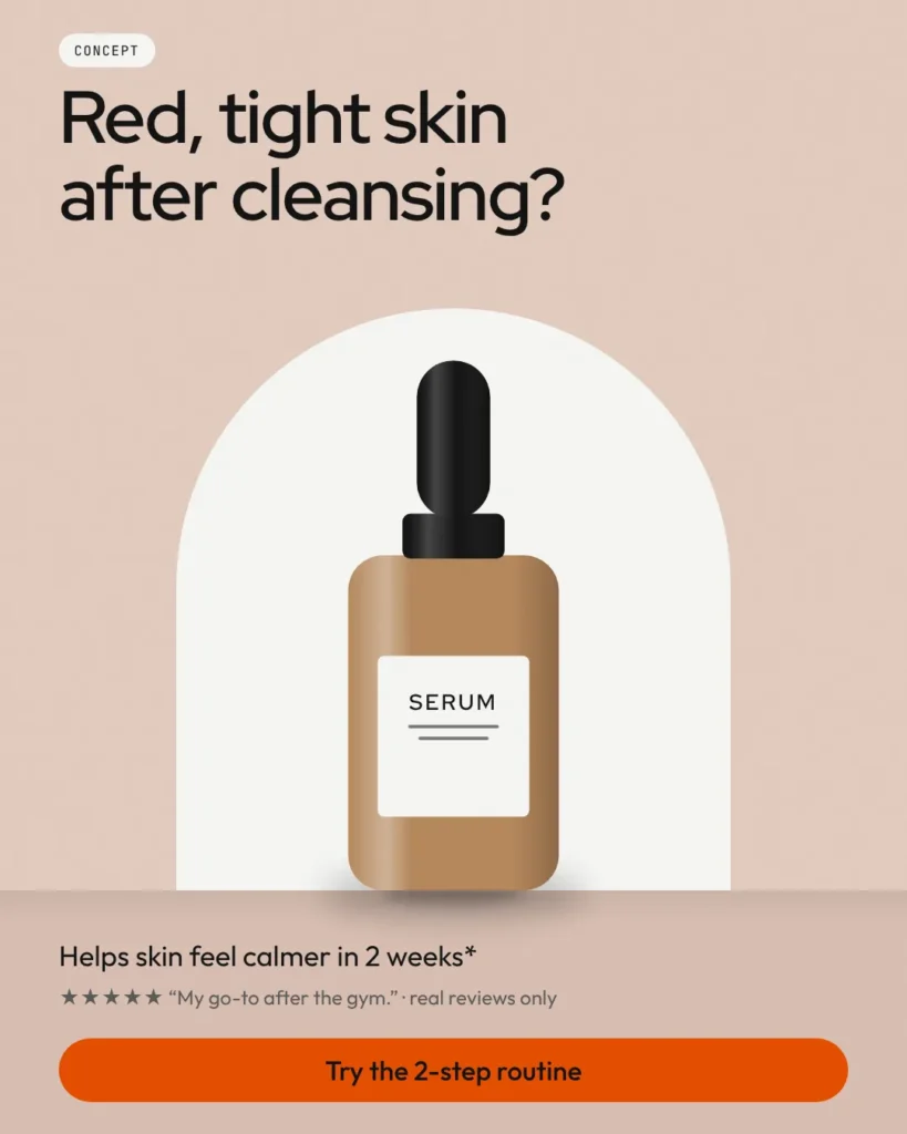 Concept serum ad